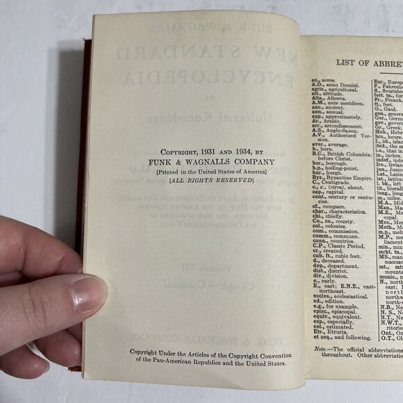 Funk and Wagnalls New Standard Encyclopedia 1931 1934 Vol VII Clough to Cotopaxi - Picture 6 of 15
